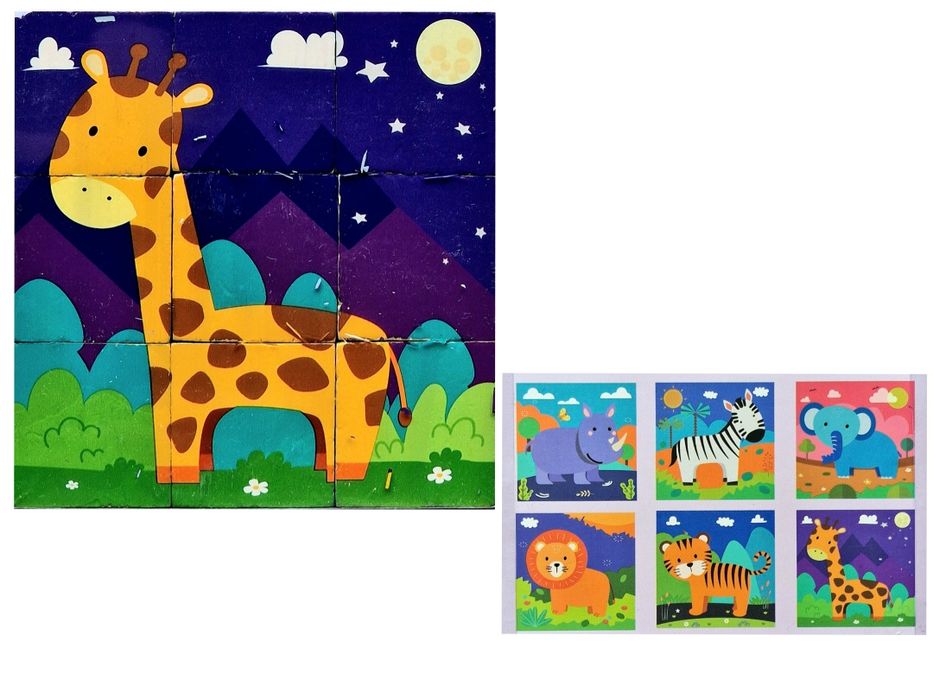 Klocki układanka logiczna