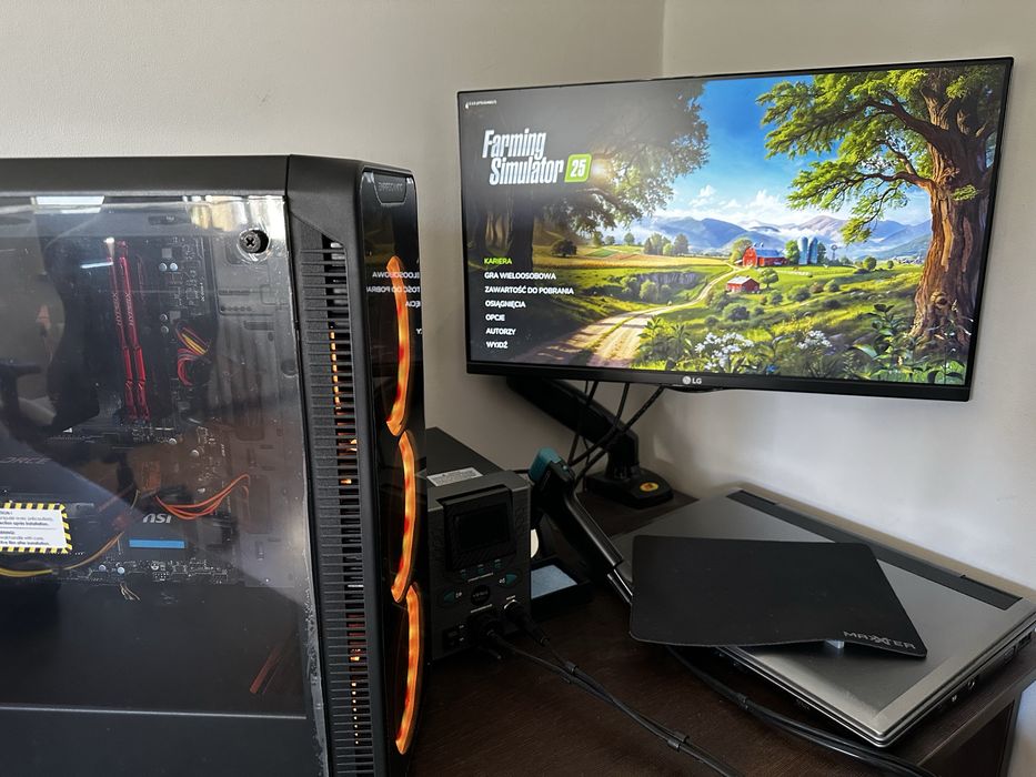 Komputer do gier Gamingowy/Intel Core i7-4770/SSD 512/RTX 3050 8GB