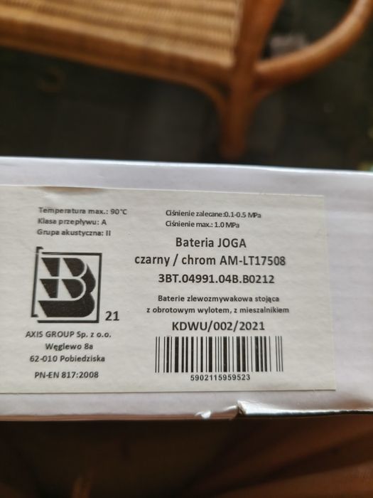 Nowa Elastyczna bateria kuchenna
