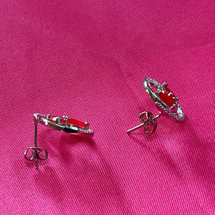 Brincos prata 925 medida de 1,9 cm