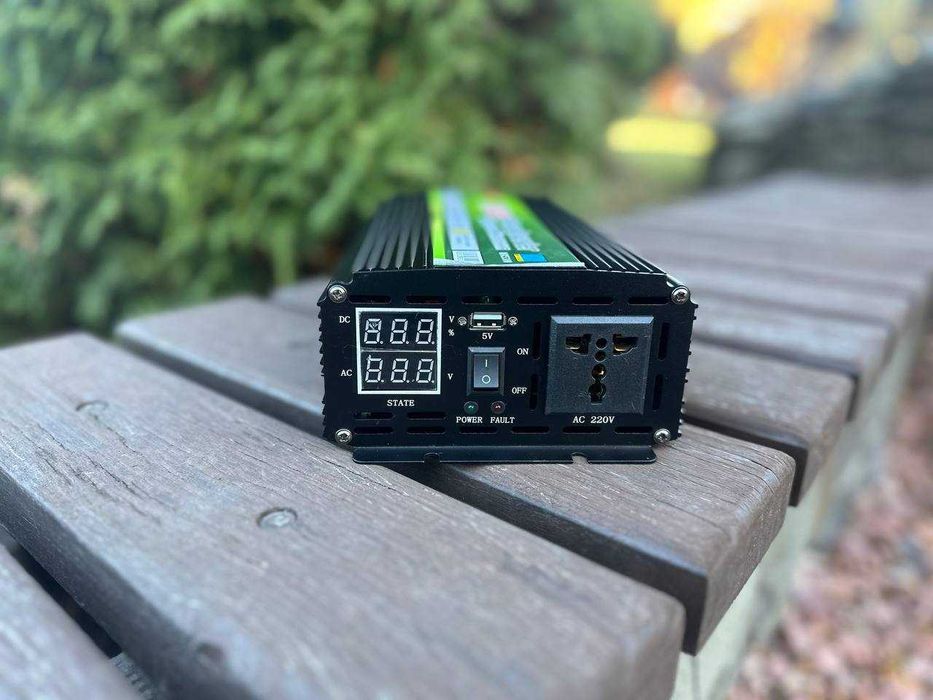 ‼️ Преобразователь тока 24в 5300ватт. Перетворювач 24v 5300w. Інвертор