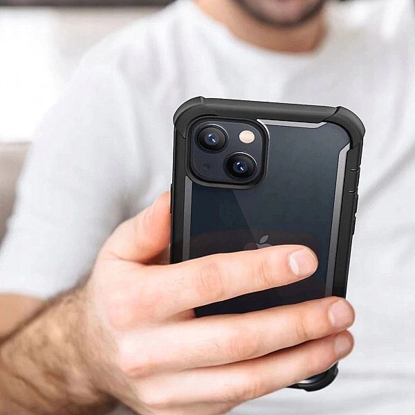 Pancerne plecki Supcase do iPhone 14 Plus / 15 Plus - czarne etui