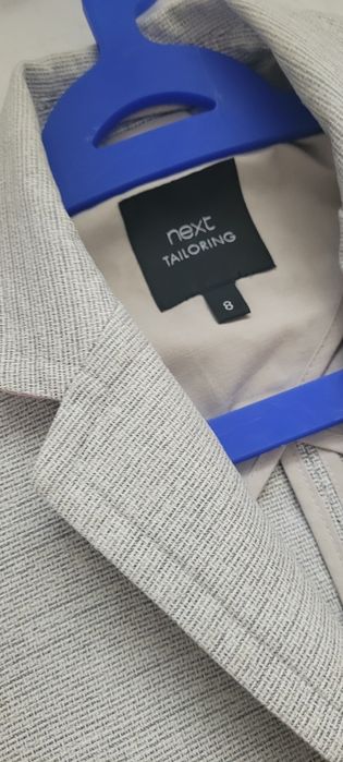 Piękna, bawełniana marynarka NEXT,  damska