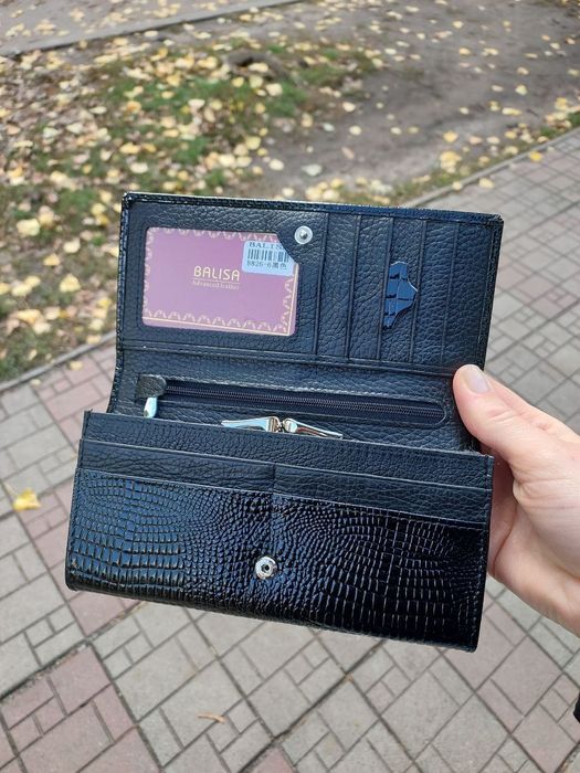 Гаманець жіночий Balisa шкіряний лак кошелек женский кожаный лаковый