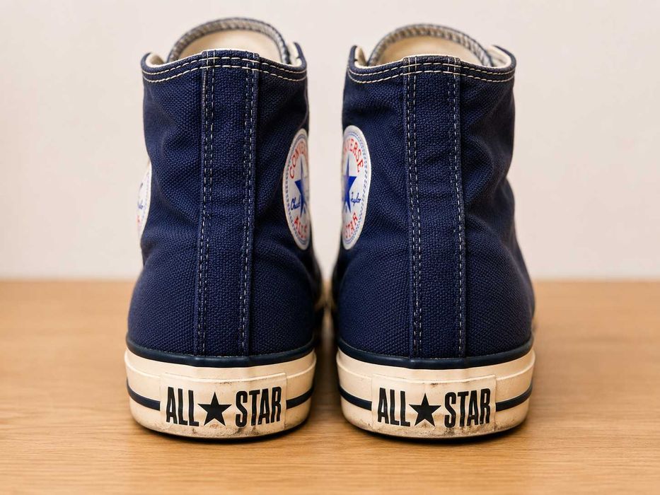 Ténis Converse Chuck Taylor All Star Cano Alto Azul Marinho – 36