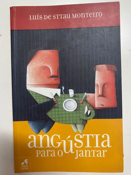 Livro Angústia para o jantar