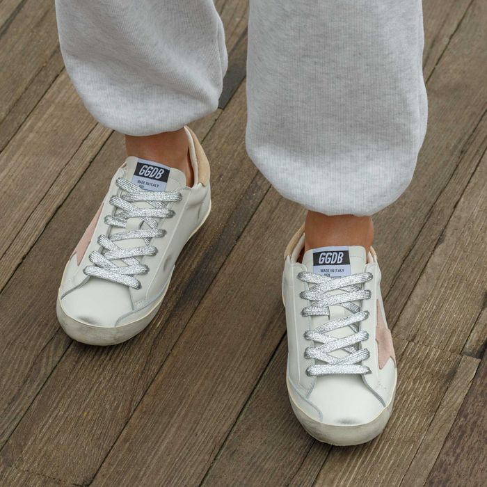 Кросівки Golden Goose White/Pink premium