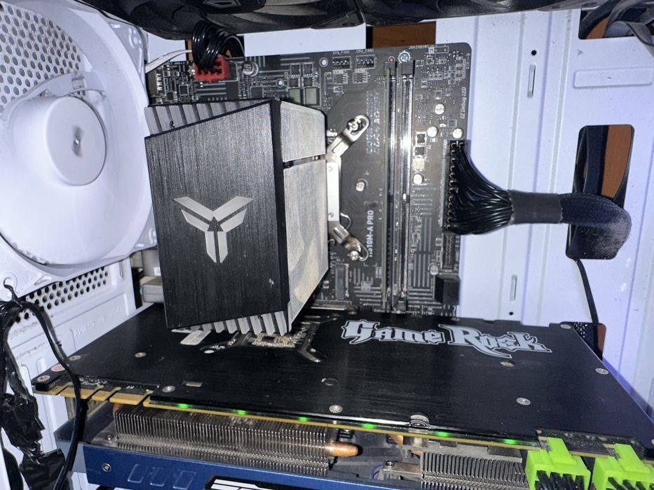 Комплект H-510M-A-PRO + i3 10105f + кулер qube + 8gb ram