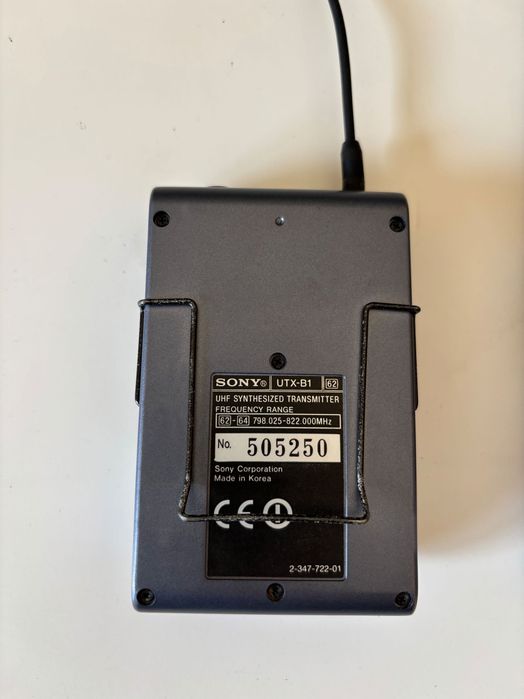 Microfone Sony Mão + Lapela64740894225027123