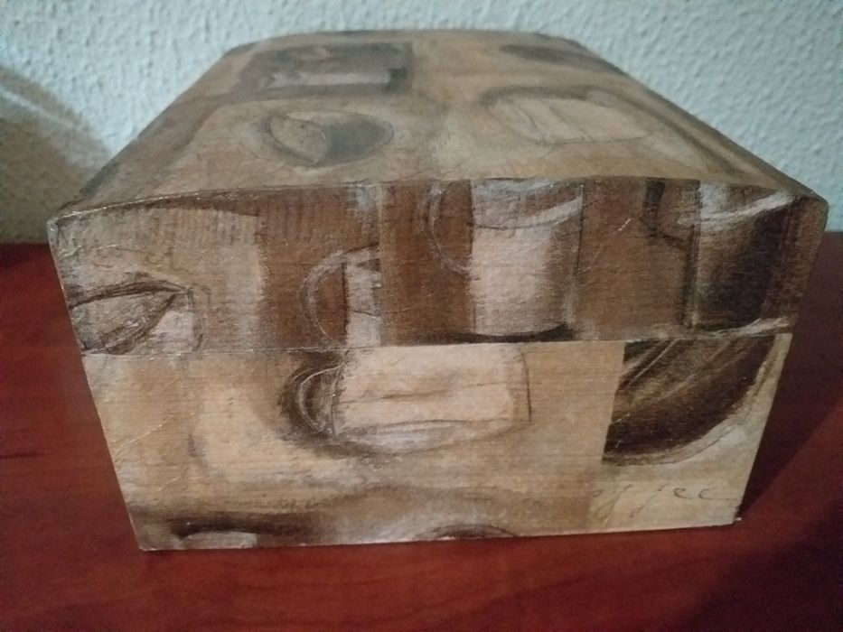 Caixa de Chá Madeira