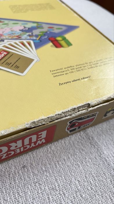 Gra planszowa „Wycieczki po Europie”