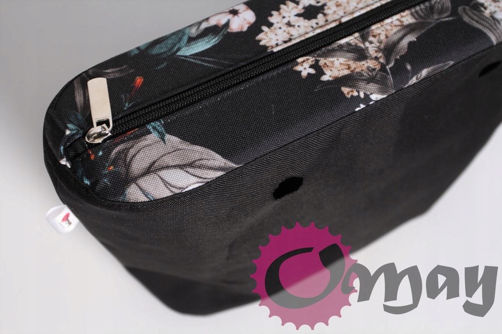 organizer OBAG MINI konwalie cudne 2 kieszenie wkład OMAY.PL