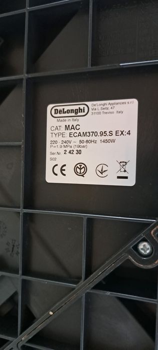 Ekspres De'Longhi Dinamica Plus ECAM370.95.S