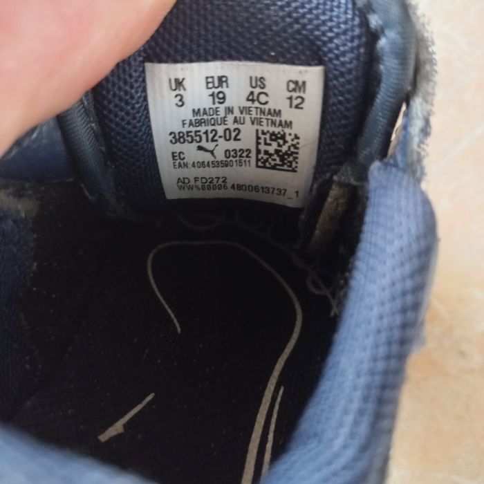 Puma buciki rozmiar 19