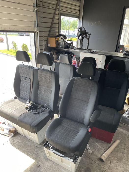 Сидіння пасажира подвійне двойка до Sprinter w906 / crafter