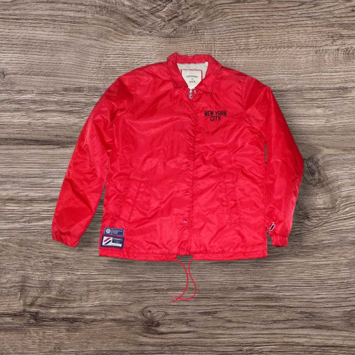 Kurtka ocieplana Superdry XL czerwona