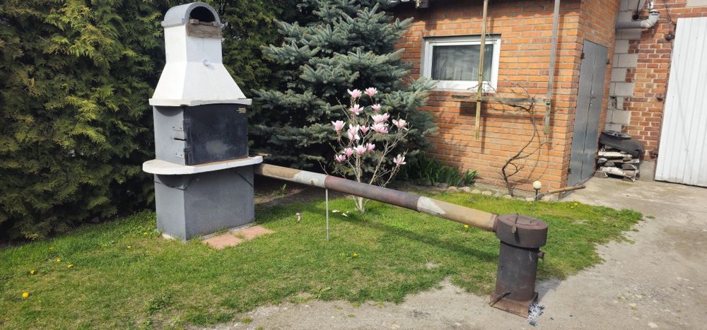 Grill węglowy wedzarka na drewno