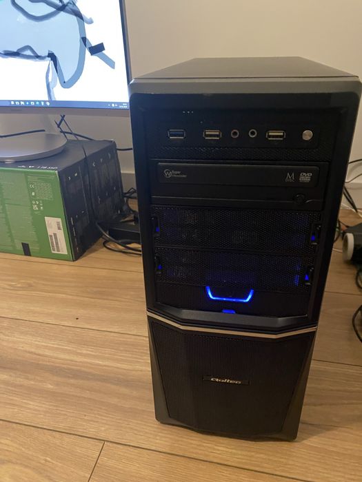 Obudowa PC- Mesh,USB 3.0, DVD RW DL, Stan BDB LED