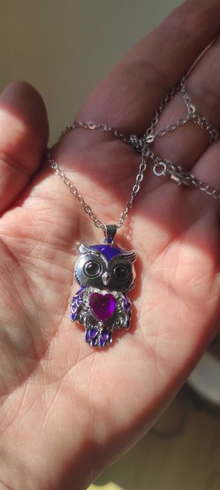 Naszyjnik mała sowa