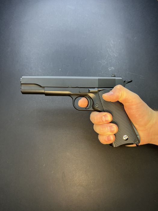 Металевий пістолет Colt 1911 PRO - модель Vigor V14 (іграшка)