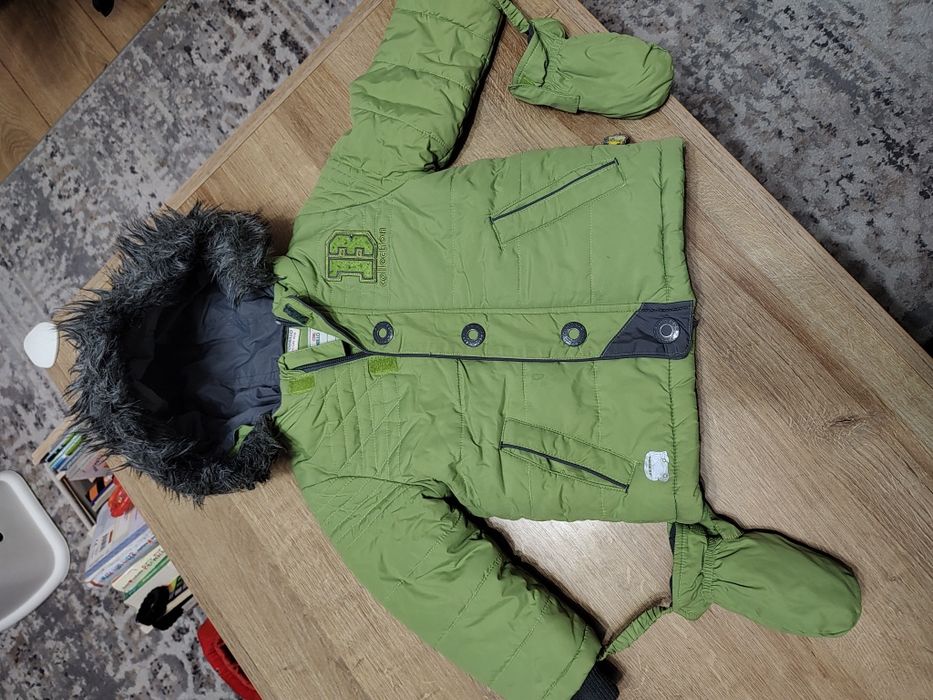 Kurtka zimowa cocodrillo 80-86 dla chłopca lub dziewczynki