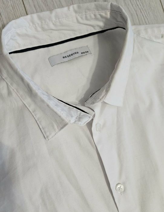 Biała koszula Reserved r. 158 + gratis druga