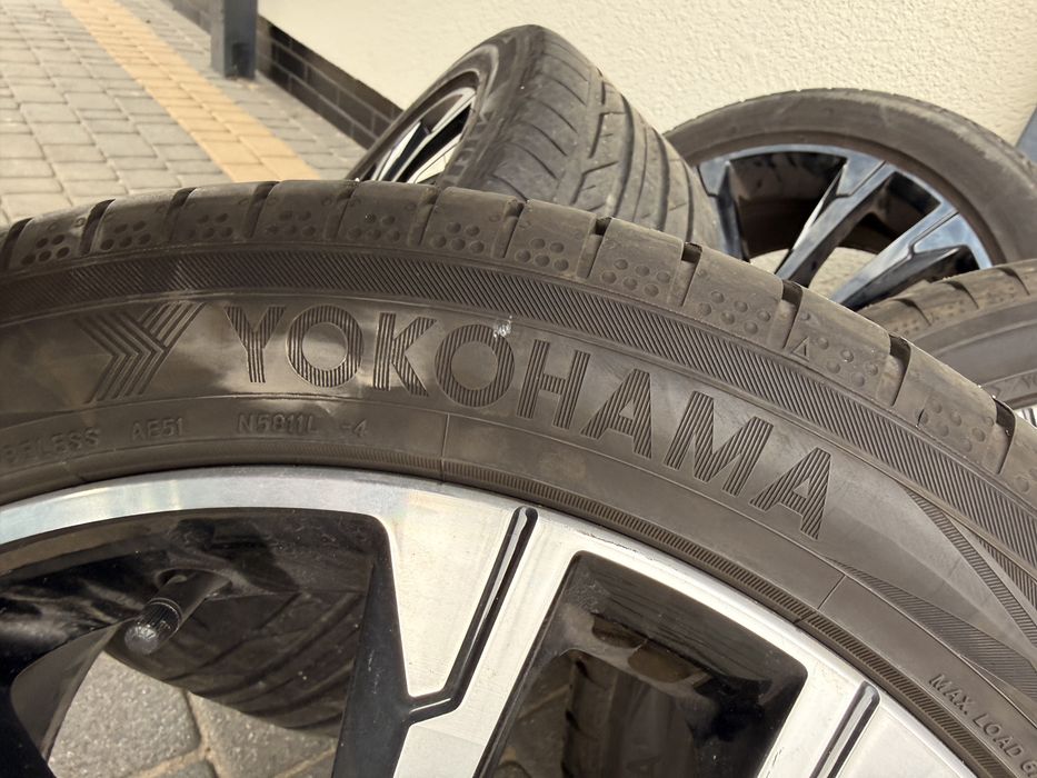 Kola oryginal vw letnie opony 225 45 17