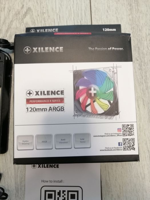 Wentylator obudowy komputera Xilence Performance X Series 120mm ARGB