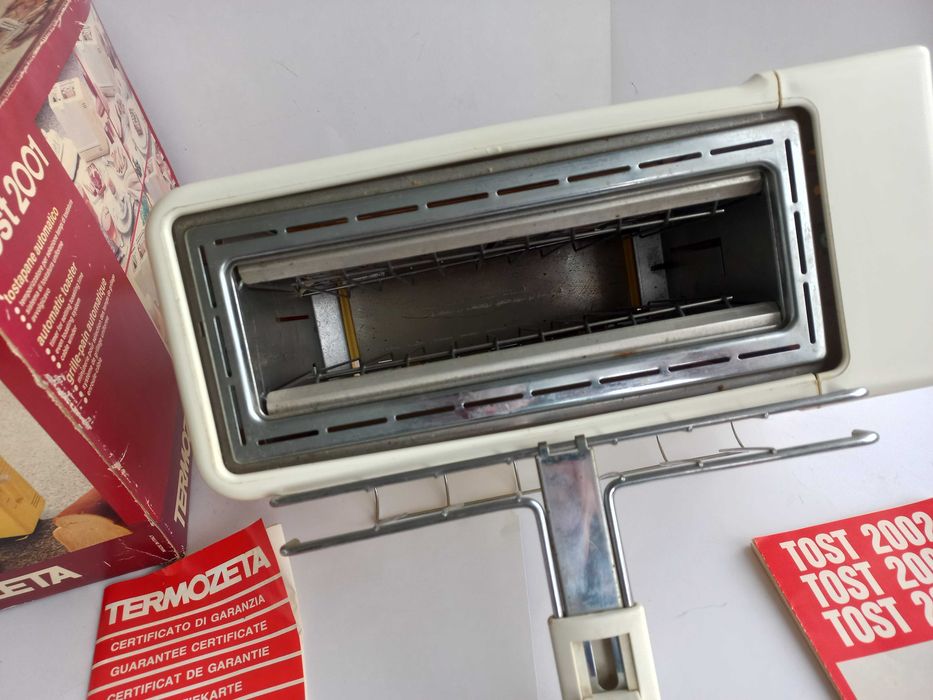 Тостер TERMOZETA Tost2001 Компактний кухонний прилад Зроблено в Італії