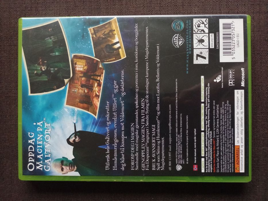 Gra Harry Potter Zakon Feniksa na konsolę xbox 360