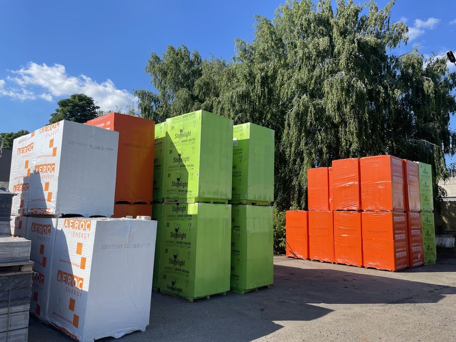 Газоблок в наявності!!! Газобетон блок ХСМ, Стоунлайт