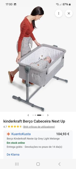 Cama/berço next to me