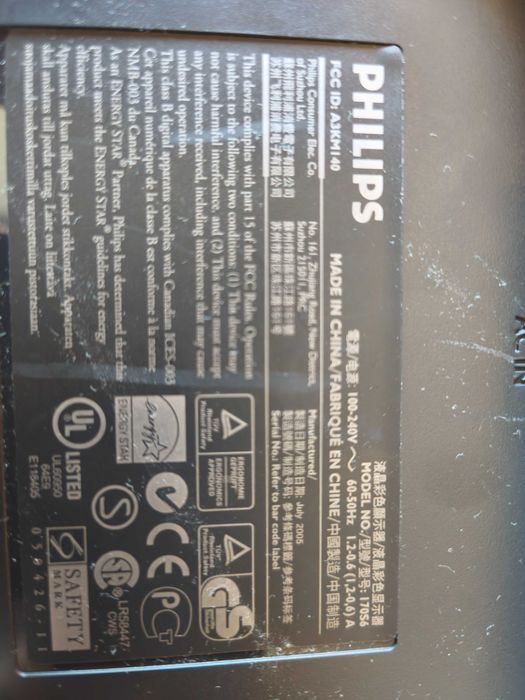 Ecrã de PC Philips64286966169730123