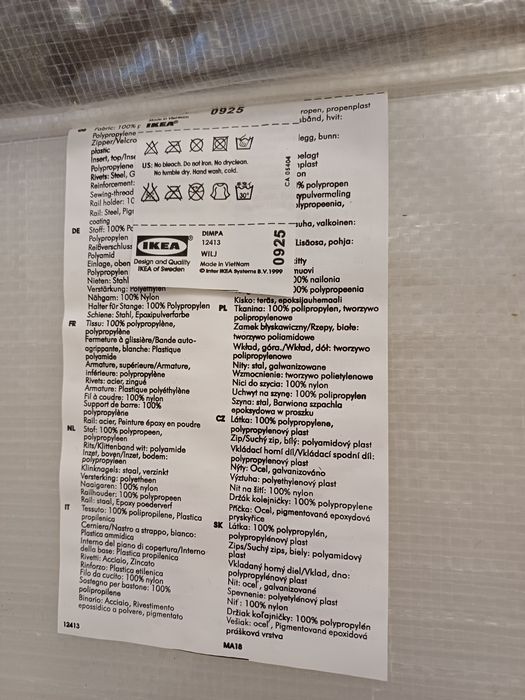 Pokrowiec/szafa na ubrania wiszące IKEA