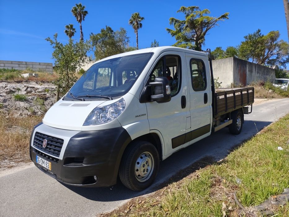 Fiat Ducato cabine dupla caixa aberta 2.0JTD de  7 lugares