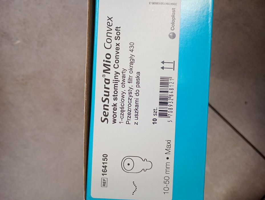Worki stomijne  jednocześciowe otwarte  70 sztuk . .
