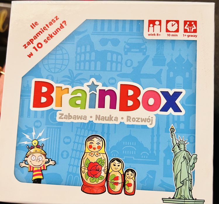 Gra planszowa BrainBox Świat nowa