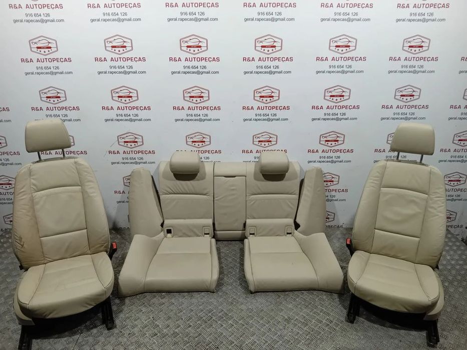 Conjunto Bancos BMW Série 3 Coupé E92 em Pele Original