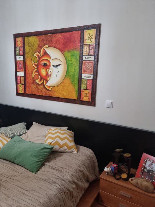 Quadro Sol | Lua | Dia | Noite