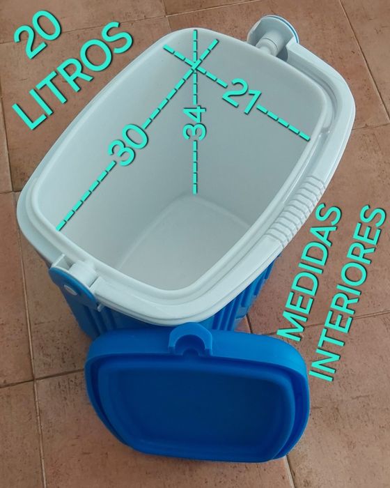 GELEIRA ARCA TÉRMICA DE 20 LITROS. Casa,Campismo,Quarto,Viagem,Sala.