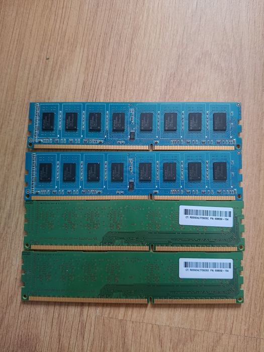 Ram DDr3 4x4gb 1600MHz