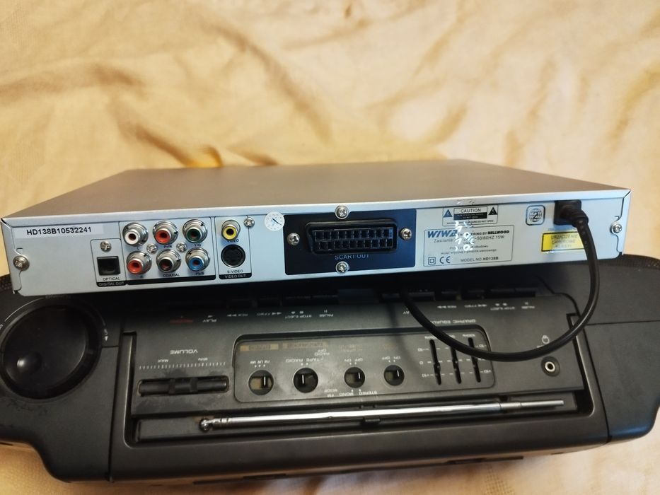 DVD Wiwa HD138B uszkodzone