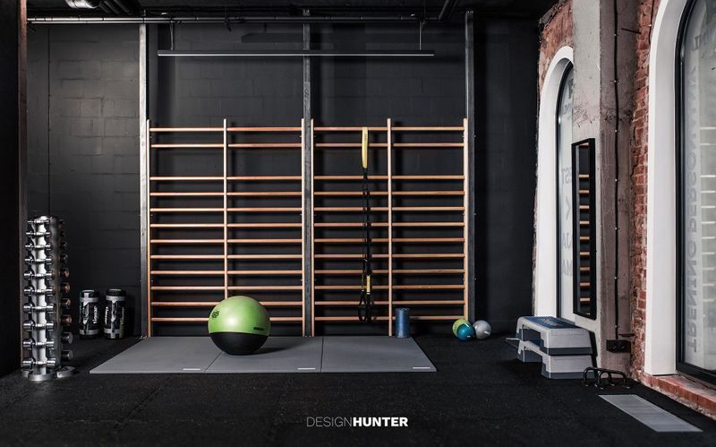 Mata do domowej siłowni SPORTFLEX. Płyty 100x100x1 cm pod sprzęt