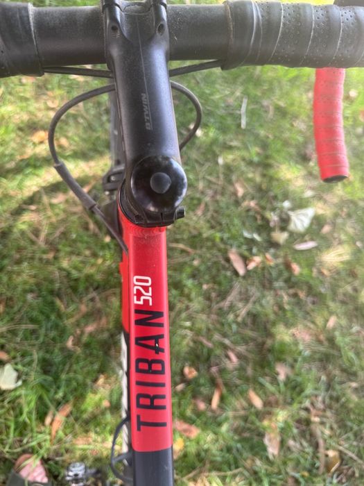 bicicleta de estrada triban 520