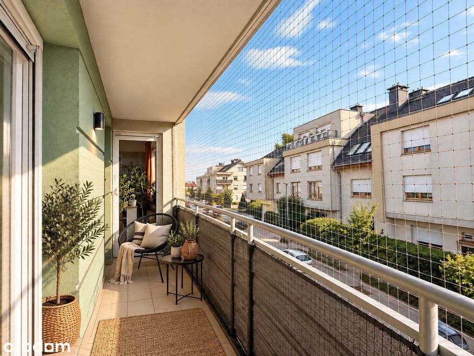 3 pokoje | 67,56 m² | duży balkon | Muchobór Wielki