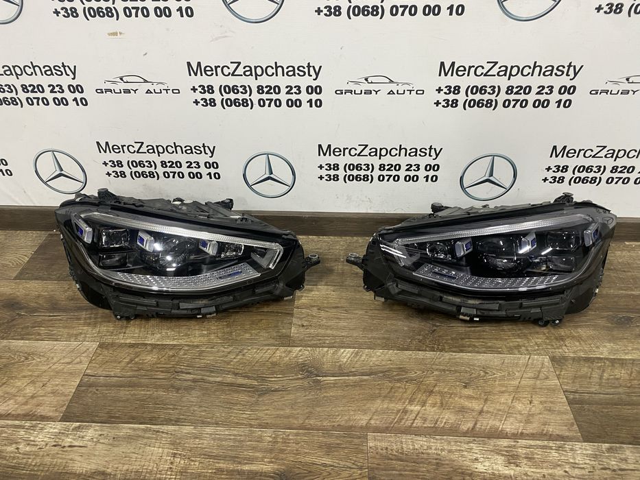 Mercedes s223 фара права ліва 2024рік DIGITAL LIGHT