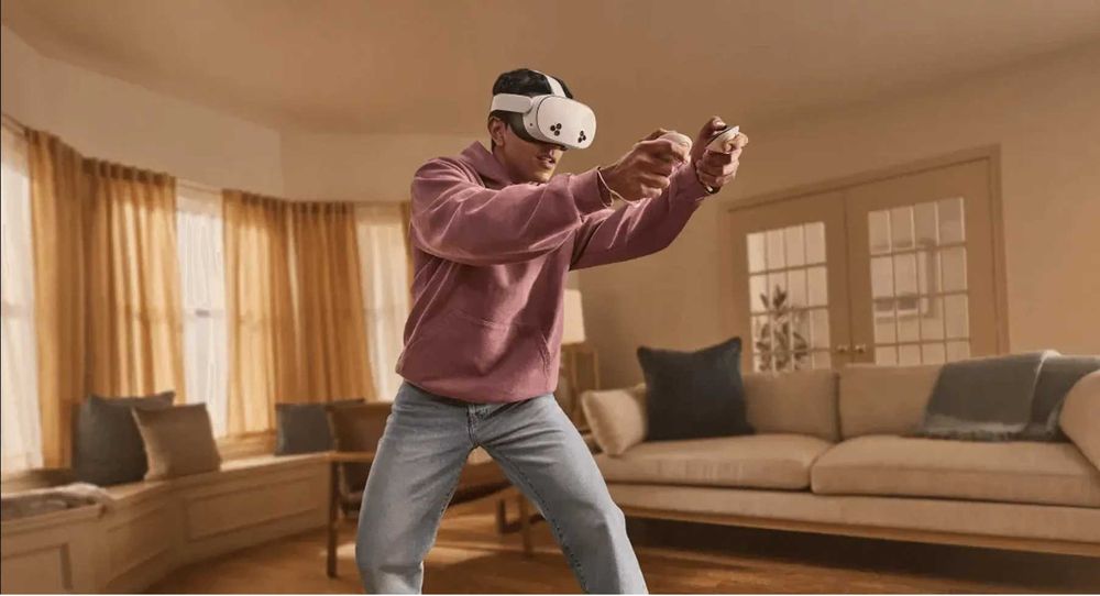 Meta Quest 3S 128GB Gogle VR + 2 Kontrolery + Meta Horizon Plus 3m