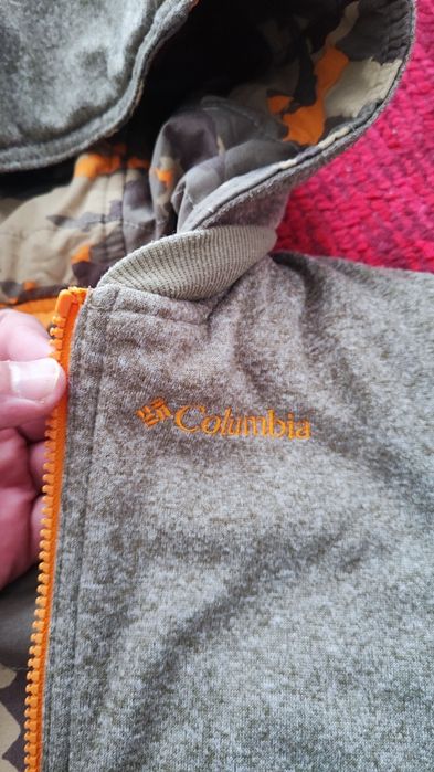 Двостороння тепла куртка на хлопчика columbia