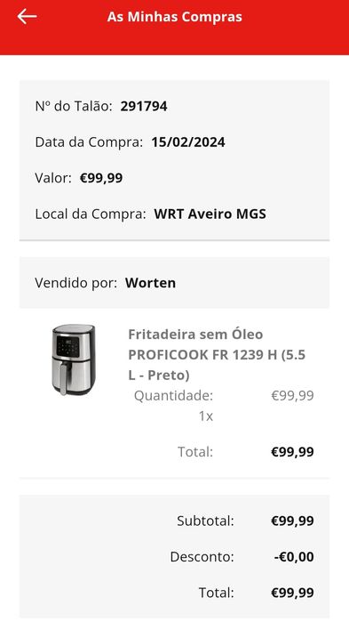 Fritadeira sem Óleo PROFICOOK FR 1239 H (5.5 L - Preto)