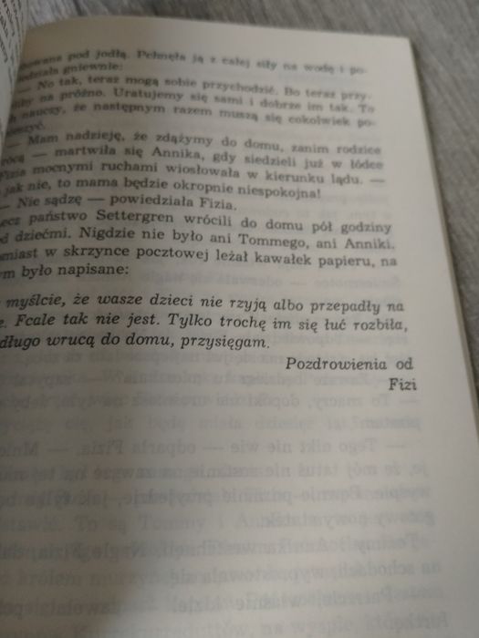 Astrid Lindgren Fizia pończoszanka wchodzi na pokład